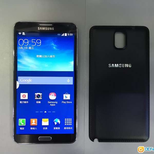 Samsung Galaxy Note 3 *N9007 *中港4G 香港行貨 黑色 *99%new !