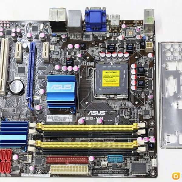 ASUS P5Q-VM 主機版 LGA775 G45