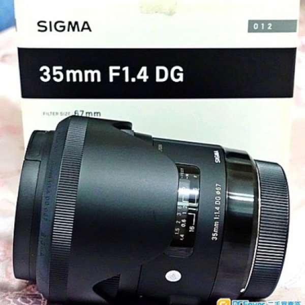 Sigma 35mm F1.4 DG HSM | ART (Canon Mount)
