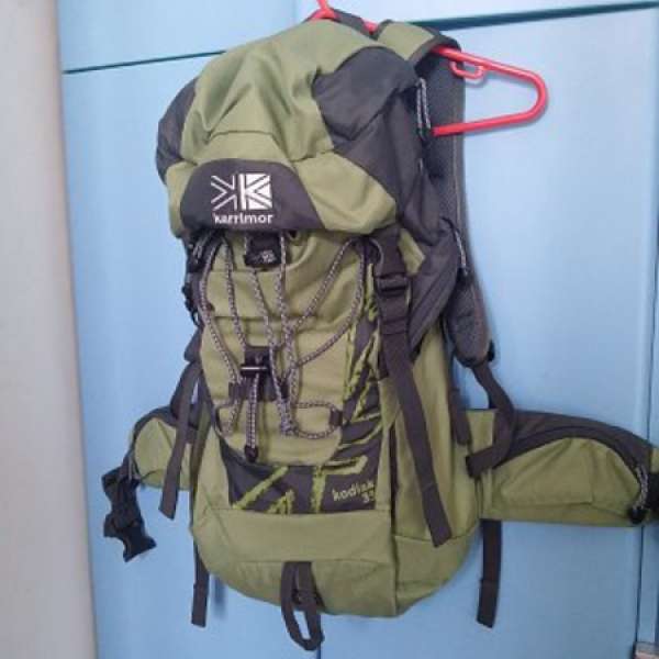 95%新 karrimor kodiak 35L 墨綠色背囊