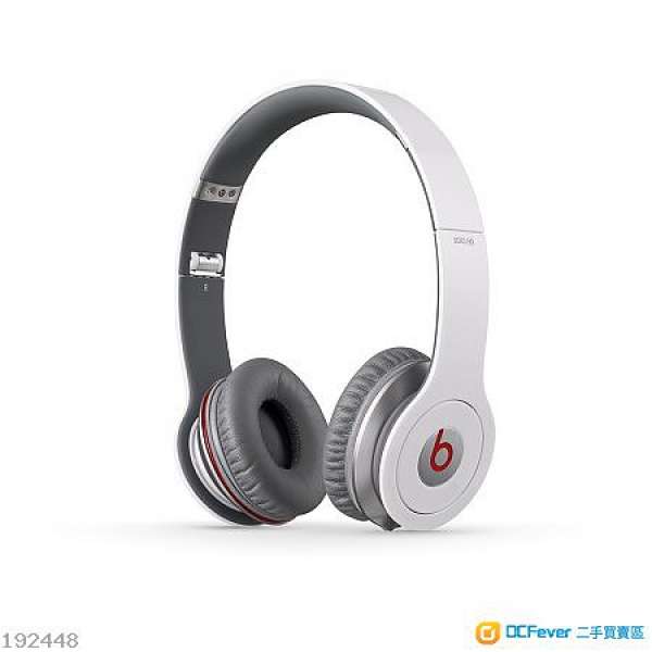Beats solo HD 全新未開膠套 100%real 白色 Earphone Headphone耳機