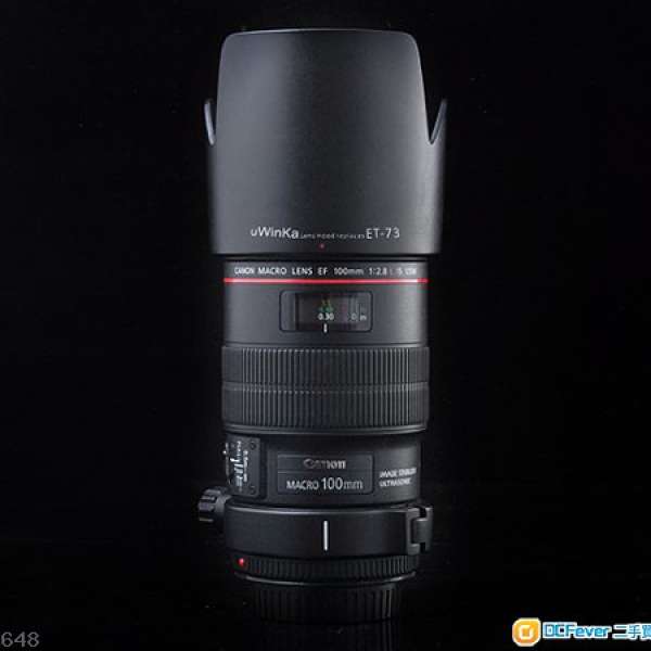 Canon EF 100 F2.8 L USM IS 100L Macro 99% New  with B+W Filter