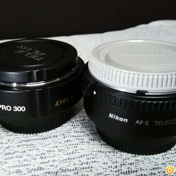Nikon AF-S Teleconverter TC-14E II & KENKO 1.4x Teleplus PRO 300 DGX