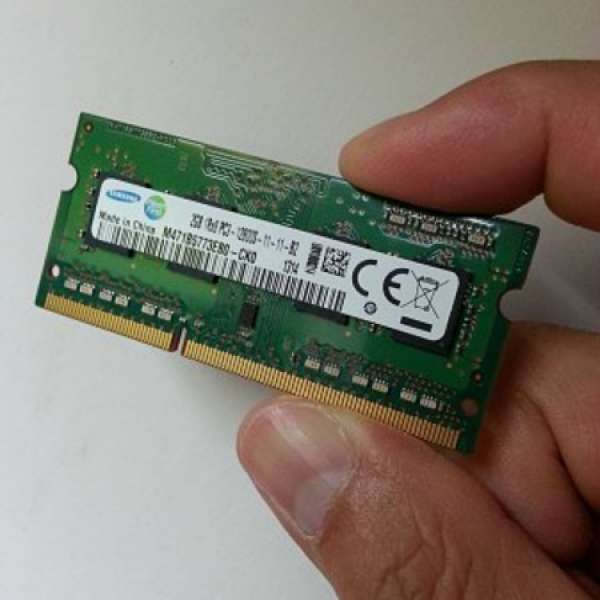 Notebook RAM 2GB PC3-12800S Samsung M471B5773EB0-CK0