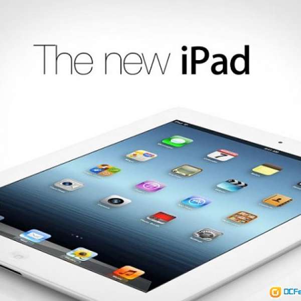 95℅ 新 The New iPad 3 白色 16GB Wi-Fi+Cellular 香港行貨 IOS8.4 可代Jailbreak