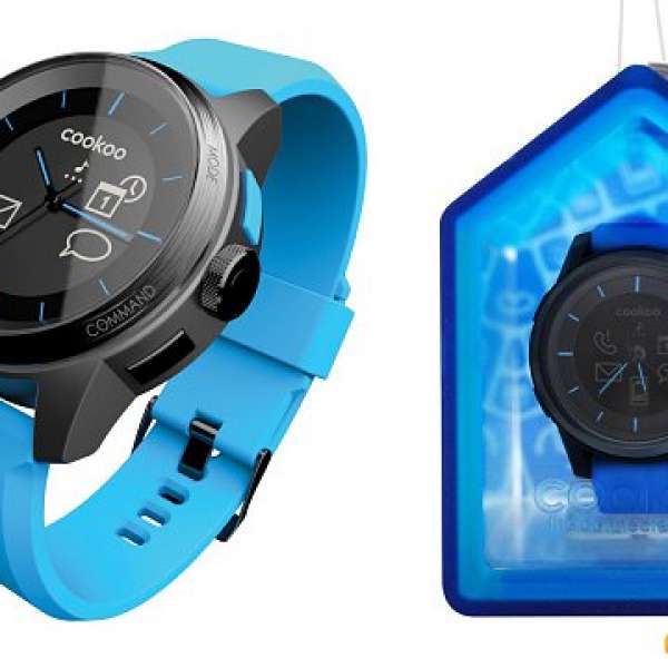100% New CooKoo Watch 支援 Android 與 iOS 的智慧型手錶 (第2代)