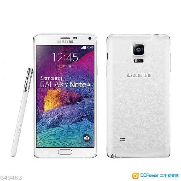 韓版 Samsung Galaxy Note 4 N910 LTE-A  32GB 2kmon 酷碳黑/冰霜白 繁體界面