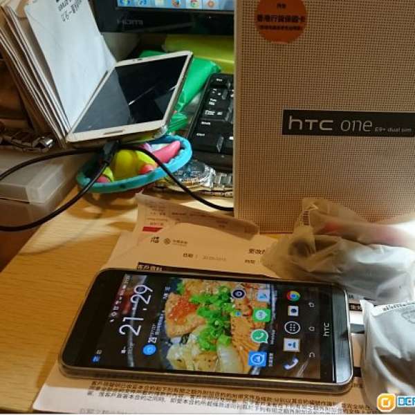 99%新 行貨 HTC E9+ dual 4G LTE 雙卡雙待 全套有盒連單 M9