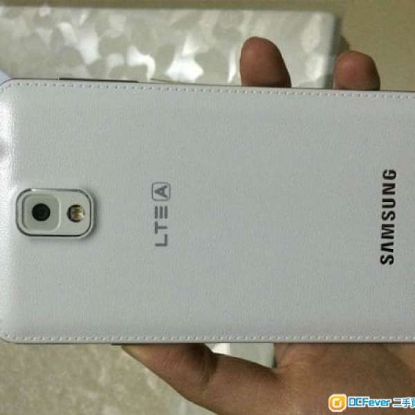 水貨白色95%新Samsung韓版Note 3金邊4 G Lte A 淨機部無其它