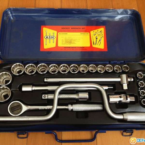 [全新] 日本 A.S.H 4240BM 卜士 24件 套裝 24pc Socket Wrench Set