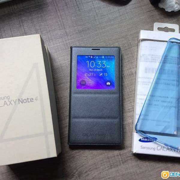 * 95%新 Samsung Galaxy Note 4 N9100 Dual SIM 黑色 港行雙咭版