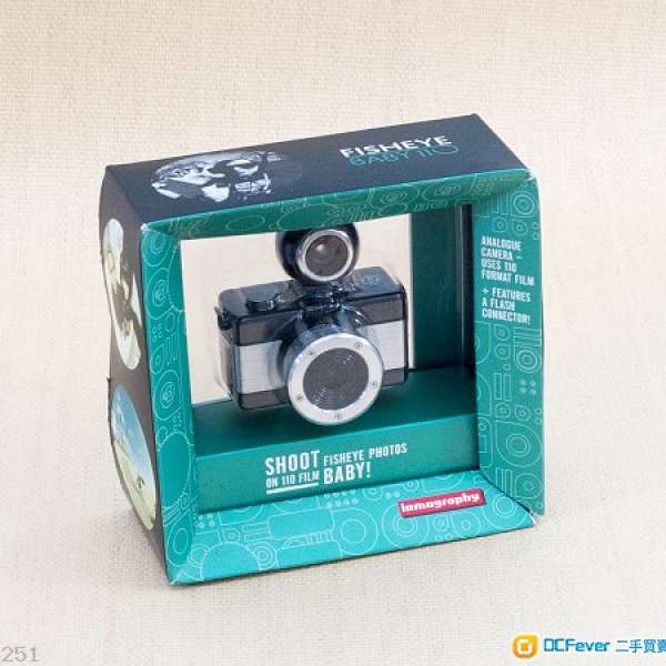 全新未開封Lomography Fisheye Baby 110金屬版