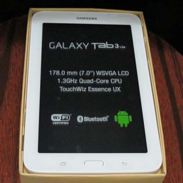全新Samsung GALAXY. Tab3 lite. SM-T113. 8gb. Wifi版