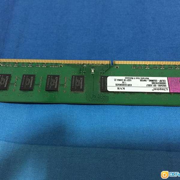 壞 2GB Kingston DDR3 1333 RAM