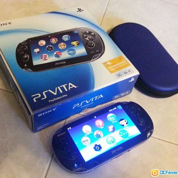 PS Vita PCH-1106 3G+Wifi 行機連兩遊戲