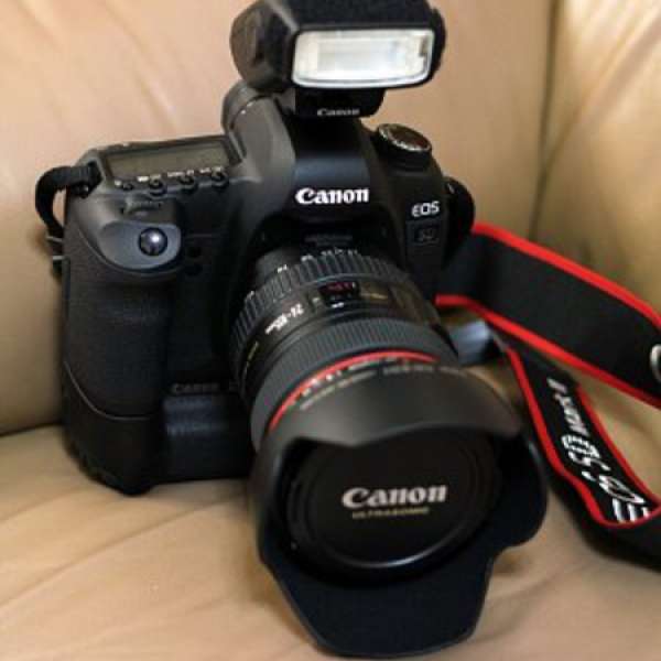 Canon 5D Mark II ／ 24-105L 連原廠直倒及原廠接目增距鏡EP-EX15