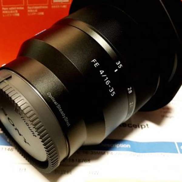 SONY FE 16-35MM F4 ZA Sonnar T* Lens
