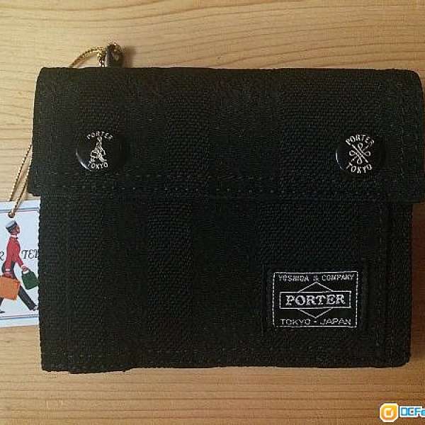 PORTER / PORTER TANGO BLACK-WALLET