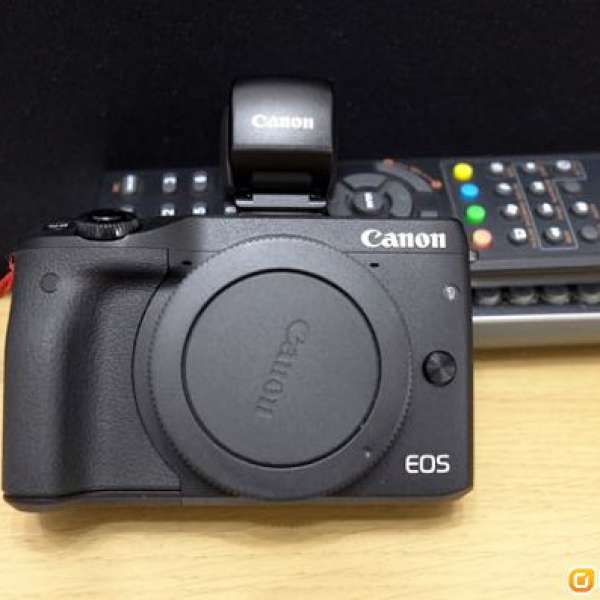 黑色Canon EOS M3+EVF多一原廠電