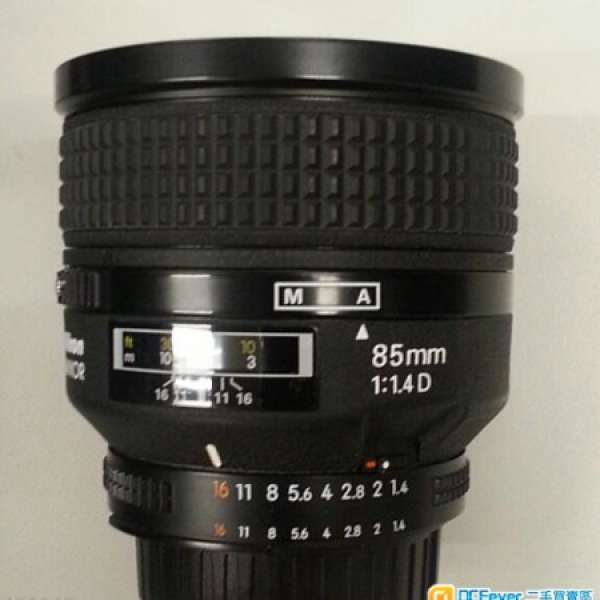 Nikon AF Nikkor 85mm f/1.4D - 日本制造