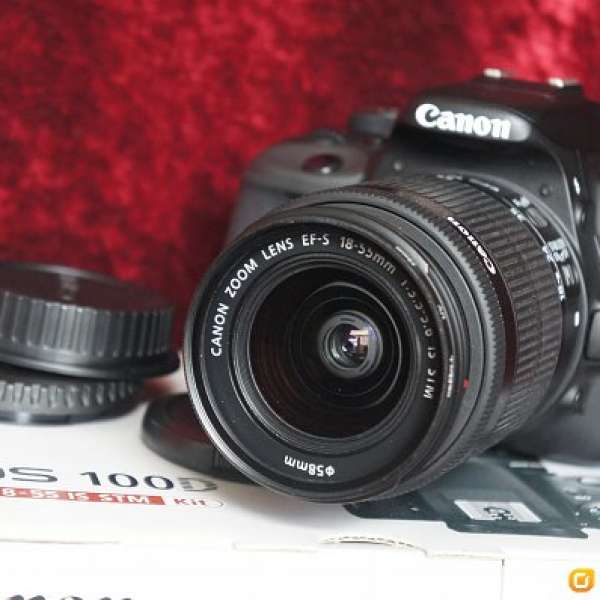Canon EOS 100D 18-55 stm KIT SET