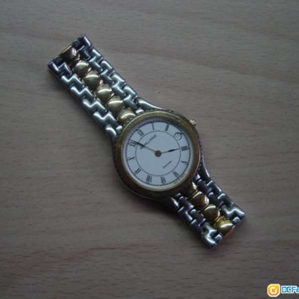 企理 名廠 Solvil et Titus 鐵達時 全鋼 薄裝 兩針 日曆 手錶,只售HK$150(不議價)