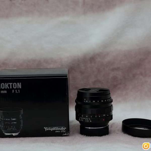 Voigtlander VM 50mm F1.1 Nokton (for Sony A7 series)