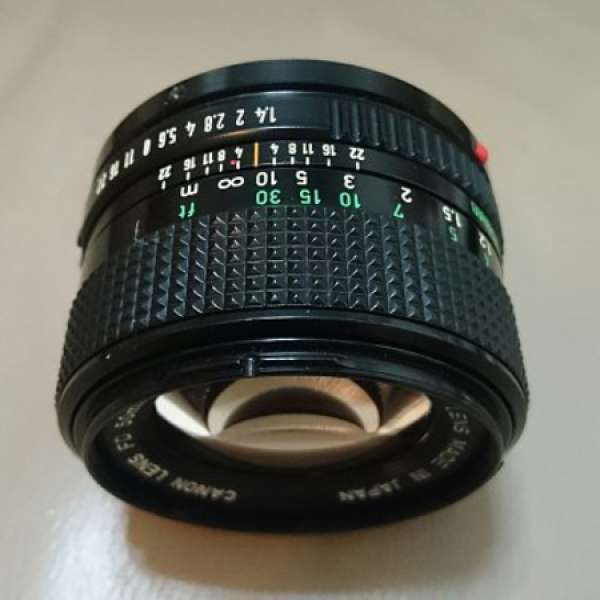 CANON NEW FD 50MM F1.4