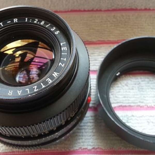 Leica Elmarit-R 35mm F2.8 & 135mm F2.8 紅字版