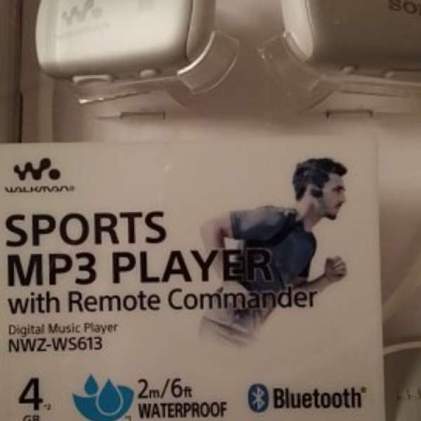 全新 未開 sony sport mp3 player 防水設計 NWZ-WS613 4GB