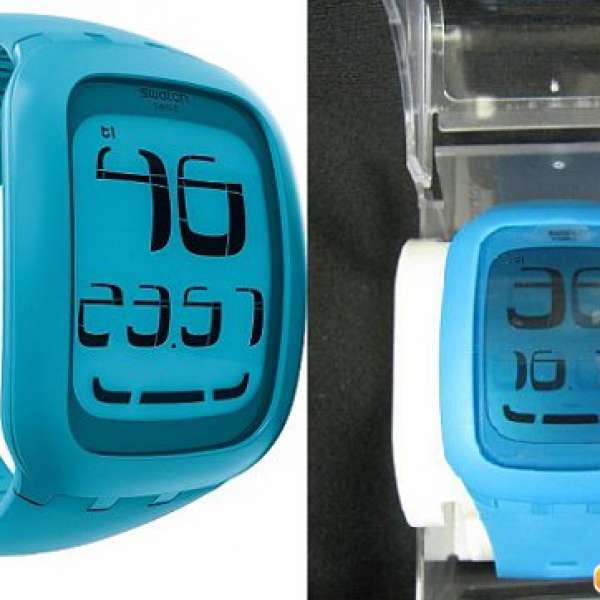 Swatch 觸控中性腕錶 (藍色)