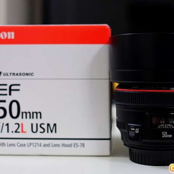 Canon EF 50mm 1.2L USM