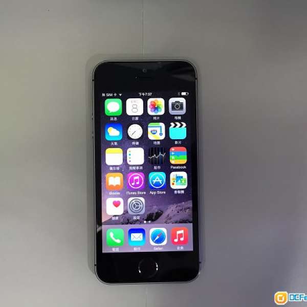 Apple iPhone 5S 16GB 香港行貨 黑色 *90%new !