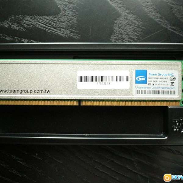 漢科電腦 (Hornington) 永久保養 TEAM Elite DDR2 800 2GB CL5 RAM -- 銅鑼灣交收
