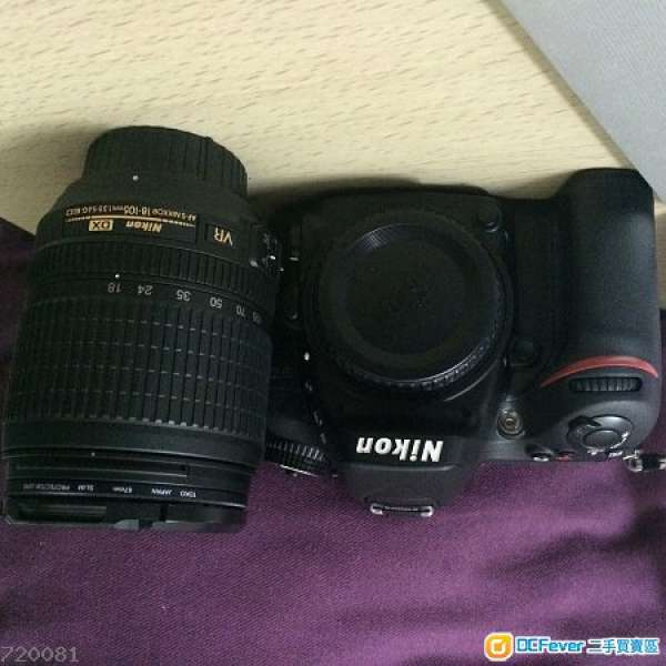 Nikon D7100連kit 18-105VR (90%New行貨）