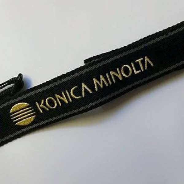 Konica Minolta 金線繡字 D7D 原裝相機帶