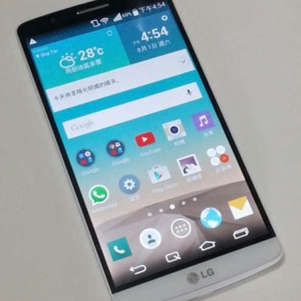 LG G3 white F400k 3G ram 32G rom 4G Lte