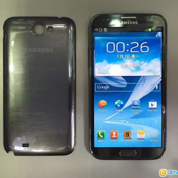 Samsung Galaxy Note 2 N7100 香港行貨 灰色 *88%new !