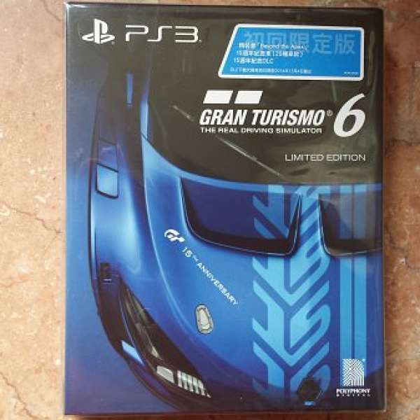 PS3 game GT6 全新