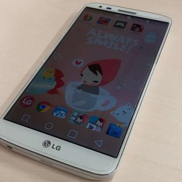 99%新LG G2 F320L白色韓版屏幕機身冇花可插SDCard可換電