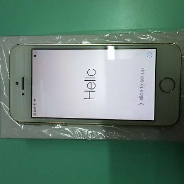 iphone5s 16gb 金色 99%新 full set