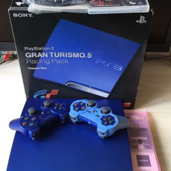 PlayStation 3 1TB 藍色GT特別版
