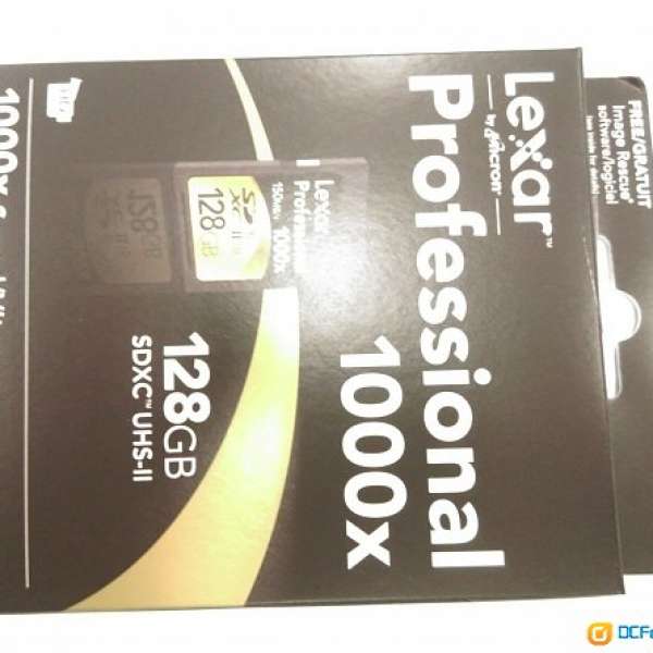100% New Lexar Professional 1000x 150MB/S 128GB SDCard