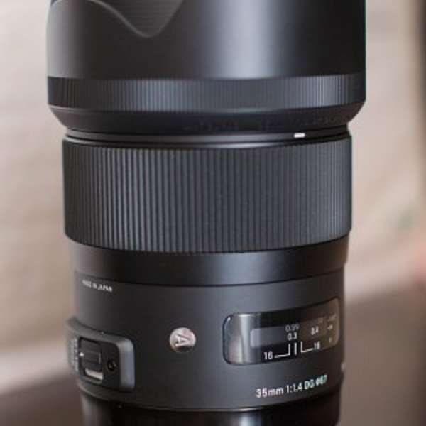 Sigma 35mm F1.4 DG HSM Art for Canon