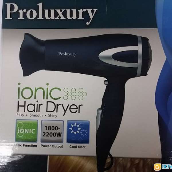 全新 Proluxury Ionic Hair Dryer 負離子電風筒