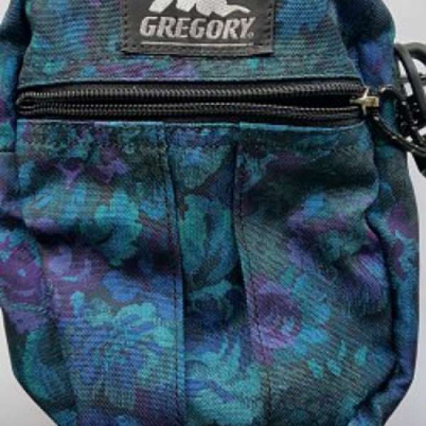Gregory Quick Pocket M Size (Blue Tapestry 藍花) 100%New Made in USA舊版全新
