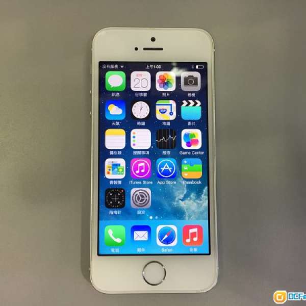 Apple iPhone 5S *32GB 香港行貨 白色 *95%new !