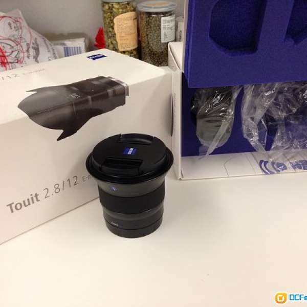 99% New Zeiss Touit F2.8/12mm E-mount for Sony