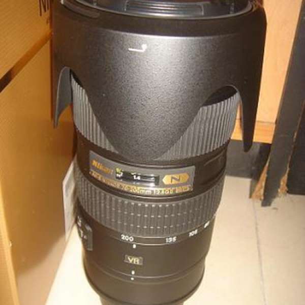Nikon AF-S NIKKOR 70-200mm f2.8G ED VR II LB6 小黑六