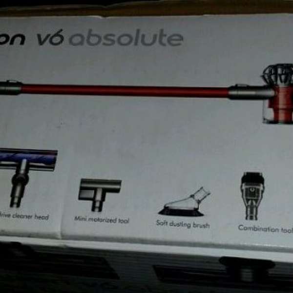 100% 全新 Dyson V6 absolute (美版) 無線吸塵機 (只剩最後一部)